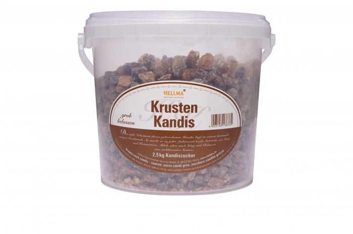 Krustenkandis braun 2 x 2,5kg Eimer